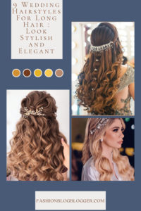 9 Wedding Hairstyles For Long Hair Look Stylish and Elegant